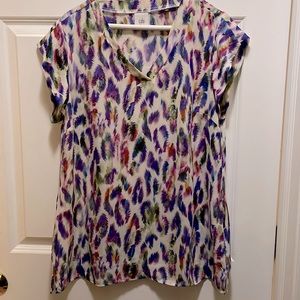 CAbi womens medium cap sleeve blouse